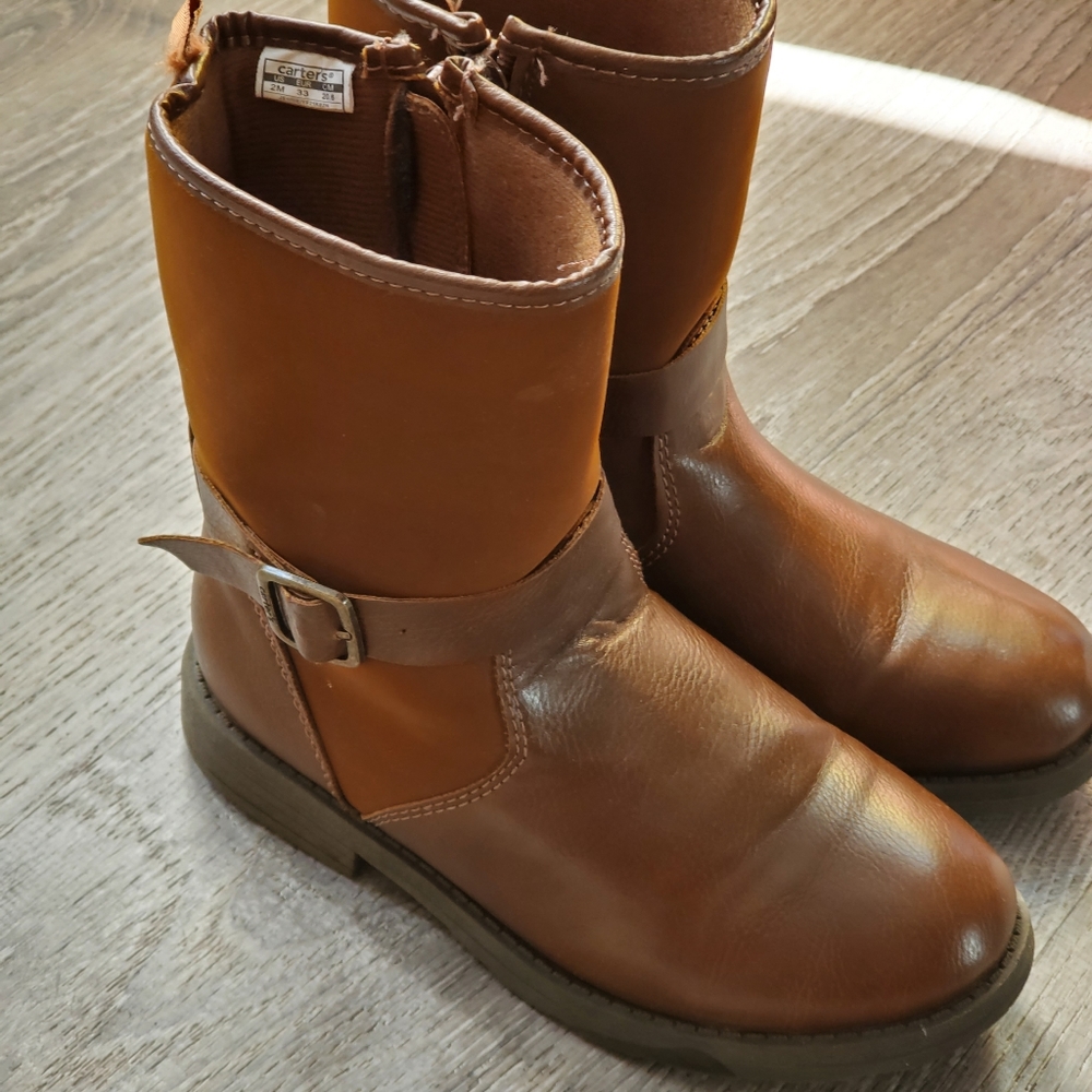 Carter's - Girls Brown Riding Boots
